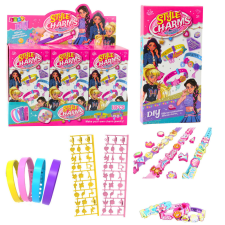 Lean Toys DIY karkötő készlet Animal Charms 4 állítható karkötő kreatív és készségfejlesztő