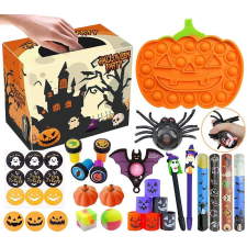 Lean Toys Érzékszervi készlet Anti-stressz Halloween Fidget Pop It játékok oktatójáték