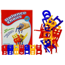 Lean Toys Falling Chairs Ability Game For Whole Family társasjáték