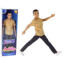 Lean Toys Gyermek baba fiú Paulo ing barna haj baba