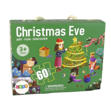 Lean Toys Gyermek kirakós karácsonyi 60 db. puzzle, kirakós