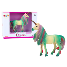 Lean Toys Gyűjthető figura nagy zöld unikornis 11 CM játékfigura