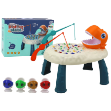 Lean Toys Horgász Arcade játék Orange Dinosaur Table oktatójáték
