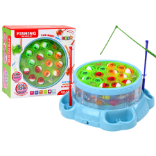 Lean Toys Játék horgászbotok fényei kéken szólnak oktatójáték