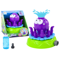 Lean Toys Kerti locsoló Octopus Fountain Szappanbuborékok Lila homokozójáték