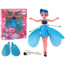 Lean Toys Kézzel irányított Magic Blue Fairy repülő baba baba