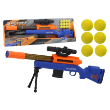 Lean Toys Large Rifle for Soft BBs, Telescope Stand, Blue katonásdi