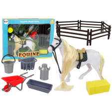 Lean Toys Ló figura Combing Horse Homestead Kiegészítők játékfigura