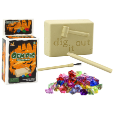 Lean Toys Mini Archaeological Set Excavation Crystal Tools kreatív és készségfejlesztő