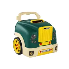 Lean Toys Műhely Motor teherautó szétszerelő barkácskészlet zöld barkácsolás, építés