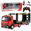 Lean Toys Nagy Lora vontatókocsi távirányítós RC 2.4G 6CH Red