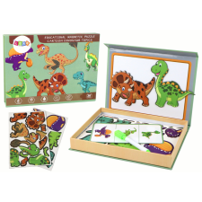 Lean Toys Oktatási mágneses puzzle készlet dinoszaurusz témával puzzle, kirakós