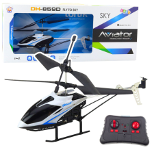 Lean Toys RC Aviator DH-859D LED 360°-os távirányítós helikopter távirányítós modell