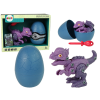 Lean Toys Szett Dinosaur Stygimoloch Egg DIY csavarhúzóval, lila