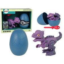 Lean Toys Szett Dinosaur Stygimoloch Egg DIY csavarhúzóval, lila elektronikus játék