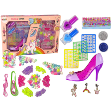 Lean Toys Színes köröm és ékszerkészlet szépségszalon