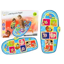 Lean Toys Táncszőnyeg Interaktív Komlójáték Állatok 8 Dallam elektronikus játék