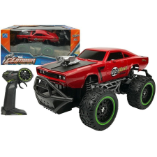 Lean Toys Távirányítós autó off-road R/C Red High Wheels távirányítós modell