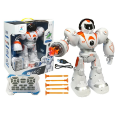 Lean Toys Távirányított Robot R/C golyókat tüzel távirányítós modell