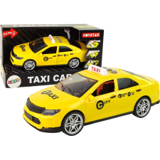 leantoys Autótaxi Jármű - 1:14, Sárga Lámpákkal (15474) autópálya és játékautó