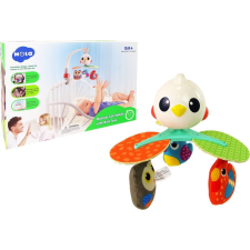 leantoys Baba Körhinta Ágyra És Babakocsira Színes Madarak Melody (5905214977016) kreatív és készségfejlesztő