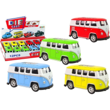 leantoys Busz 4 Színben – 16523 (16523) autópálya és játékautó