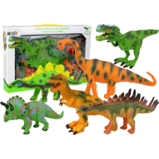 leantoys Dinoszaurusz Szett - Figurákkal, Modellekkel, 6 db (12279) játékfigura