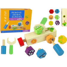 leantoys Diy Fa Csavarozó Készlet Játék (13236) kreatív és készségfejlesztő