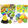 leantoys Diy Tojásfestő Dinoszauruszok Készlet 13447 (13447)