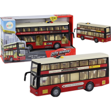 leantoys Emeletes Városi Busz - 1:16 (16934) autópálya és játékautó