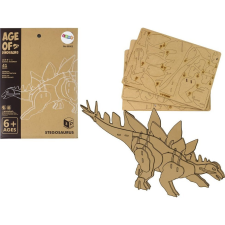 leantoys Fa 3D Térbeli Kirakós Stegosaurus Oktatási Összeállítás 41 db 16493 (16493) puzzle, kirakós