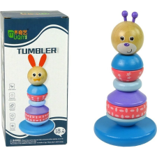 leantoys Fa Oktatási Piramis Mackó Mackó Egyensúlyozó Torony (9701) puzzle, kirakós