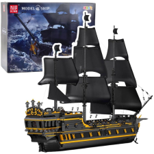 leantoys Fekete Gyöngy Kalózhajó Építőkockák 5266 db.. – 23665 (23665) építkezés