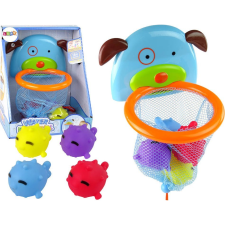 leantoys Fürdőjáték Mini Kosárlabda Kutya Gumihal 13275 (13275) fürdőszobai játék