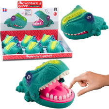 leantoys Green Dinosaur Biting Attack Arcade Játék 13809 (13809) oktatójáték