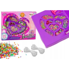 leantoys Gyöngyök Ékszer Karkötő DIY Színes Kreatív Készlet 19161 ( ) kreatív és készségfejlesztő