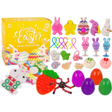 leantoys Húsvéti Fidget Toys Anti-Stressz Készlet 24 Darabos Készlet (13437) kreatív és készségfejlesztő