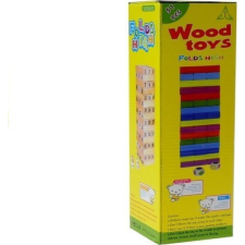 leantoys Jenga Játék Fa Torony Ne Pusztítsd El 2242 (2242) társasjáték