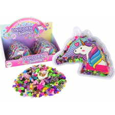 leantoys Karkötőkészítő Készlet Gyöngyök Medálok Egyszarvú Ékszerek 16066 (16066) kreatív és készségfejlesztő