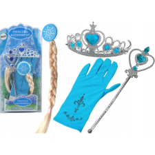 leantoys Kis Hercegnő Kiegészítők Készlet Pálca Kesztyű Korona Hókirálynő 17993 (17993) kreatív és készségfejlesztő