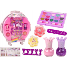 leantoys Kozmetikai Készlet - Rózsaszín Bőröndben (18225) szépségszalon