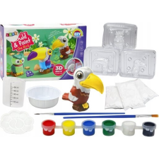 leantoys Kreatív Művészi Madarak Készlet 3D Gipszfestékek 17790 (17790) kreatív és készségfejlesztő