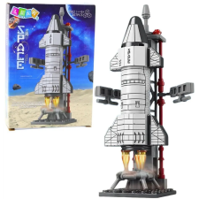 leantoys Lean Toys Építőelemek Űrrakéta-Kilövőtorony 107 db barkácsolás, építés