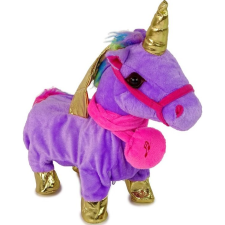 leantoys Ló Kabala Interaktív Egyszarvú Lila Arany Szárnyak (12687) készségfejlesztő
