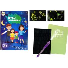 leantoys Magic Light Rajz Tablet Grafikus Betűkkel 12210 (12210) készségfejlesztő