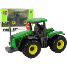 leantoys Mezőgazdasági Jármű Traktor Zöld Traktor 14822 (14822) autópálya és játékautó
