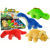 leantoys Mini Plüss Dinoszaurusz - 4 Faj (15967)