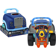 leantoys Műhely Motorbontó Teherautó Barkácskészlet Kék (17852) autópálya és játékautó