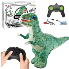 leantoys Nagy Felfújható Dinoszaurusz Távirányítós RC Zöld 130 x 190 cm (24392) kreatív és készségfejlesztő