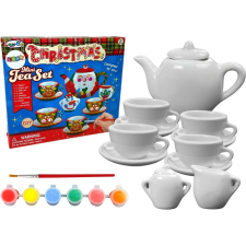 leantoys Nagy Karácsonyi Készlet Kreatív Barkácsfestés Porcelán Ajándék 10898 (10898) kreatív és készségfejlesztő